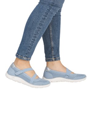 Remonte, BASKETS D3G05 REMONTE - Ankle strap ballerina shoes - adria aqua bleu