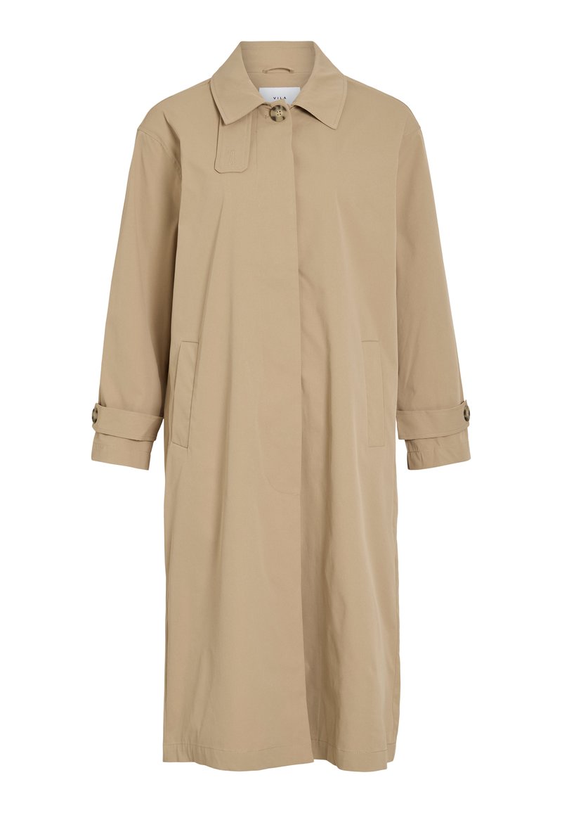 Vila Trenchcoat zandkleur