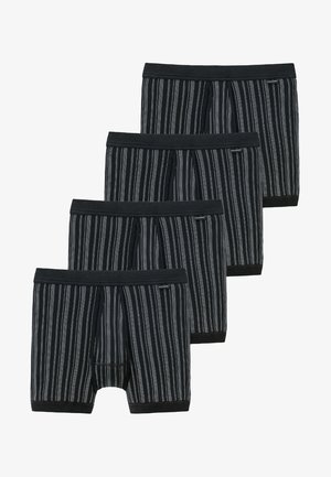 Schiesser 4 PACK  - Boxer aderenti - schwarz