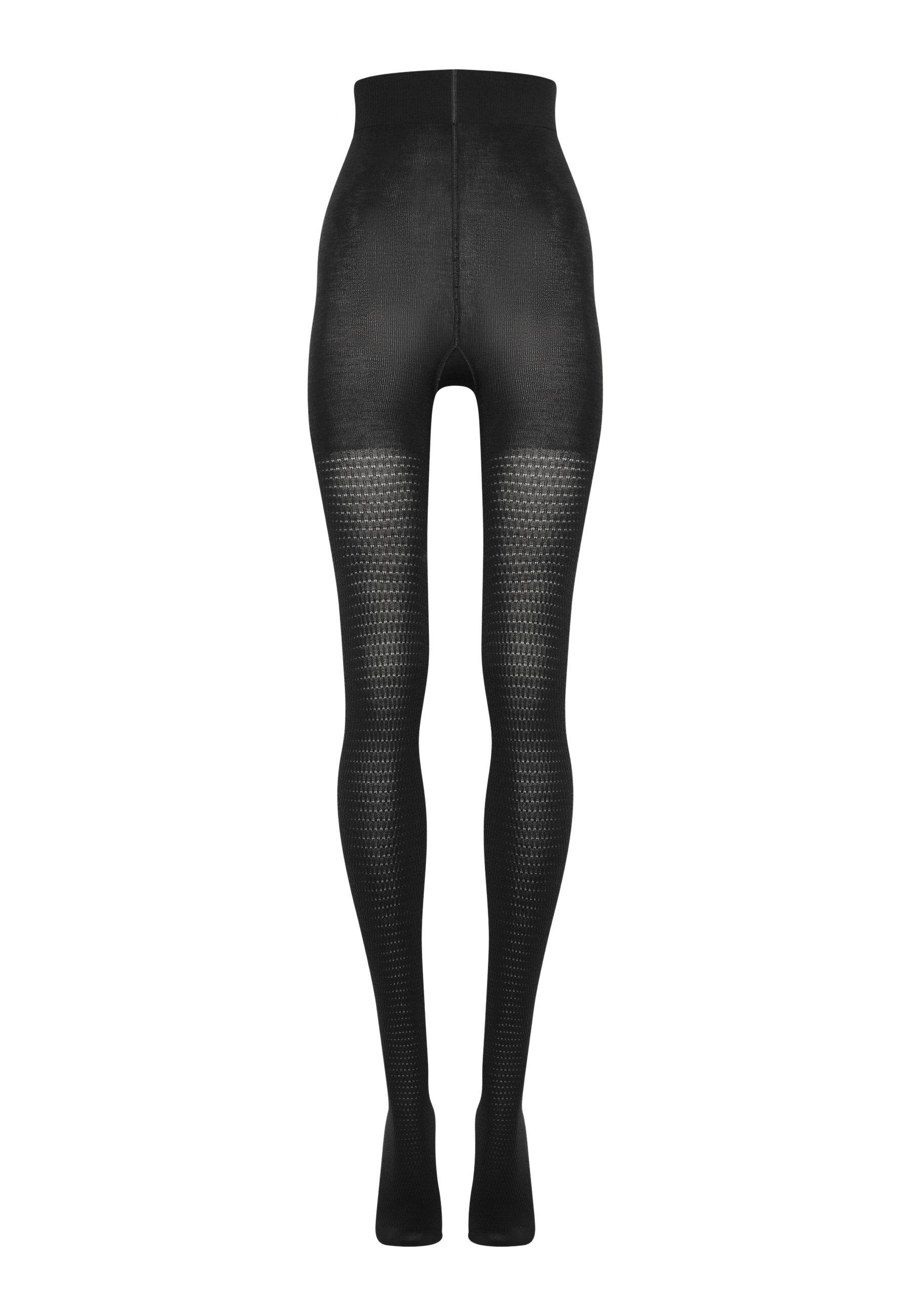 Collant Wolford INA Micro-filet Noir Taille XS - Neuf Avec étiquettes, Fabriqué En Autriche