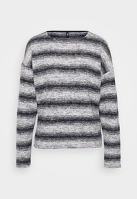 ONLBEATE LIFE DROPSHOULDER  - Maglione - light grey melange/black melange