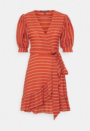 Freizeitkleid - orange