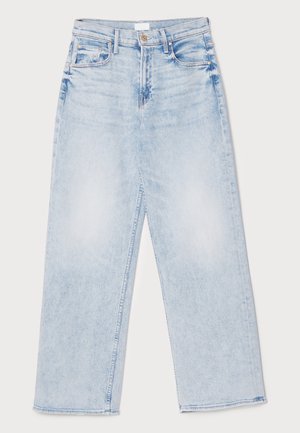 Mother THE SPINNER ZIP SNEAK - Relaxed fit jeans - light blue