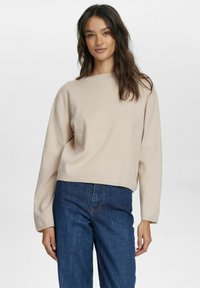CARMA CROP  - Svetr - grey morn