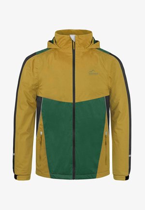 normani Outdoor Sports WASSERDICHTE ungefütterte Sommer ÜBERGANGS-REGENJACKE - Softshelljacke - gelb