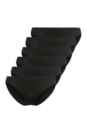 6 PACK - Slip - schwarz