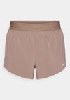 SWIFT - Shorts 2 en 1 - mink brown/reflective silver