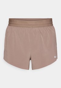 SWIFT 2N1 - Sports shorts - mink brown/reflective silver