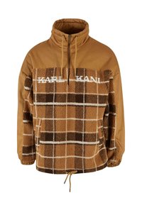 Karl Kani CHECK - Fliisjakk - sand