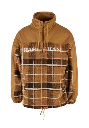 Karl Kani CHECK - Flīsa jaka - sand