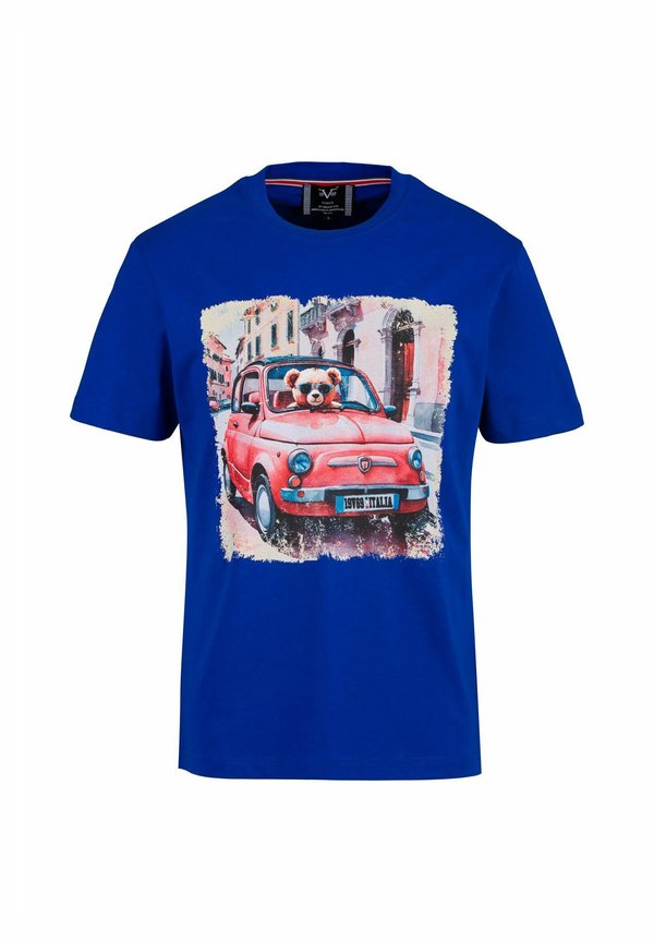 RAFAEL - T-Shirt print - azzurro
