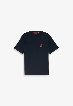 TOM TAILOR, TOM TAILOR T-SHIRT T-SHIRT MIT STICKEREI - T-Shirt print - sky captain blue
