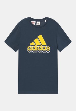 UNISEX - T-shirt con stampa - dark blue/yellow