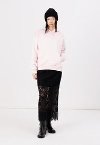 Gina Tricot BASIC ORIGINAL HOODIE - Pusa - ballet slipper