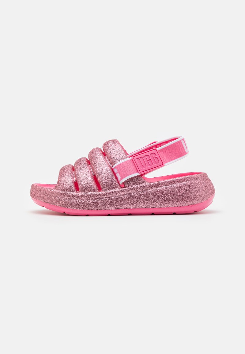 UGG SPORT YEAH GLITTER UNISEX Sandales pink/rose ZALANDO.FR