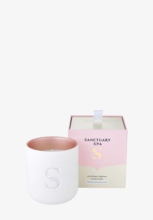 SANCTUARY SPA CANDLE  AND ROSE SCENT - Duftkerze - -