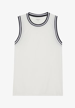 Pier One Sport MESH BASKETBALL VEST WITH CONTRAST PIPING - Top - off-white