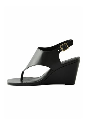 SIGNATURE TOE POST - REGULAR FIT - T-rihmaga sandaalid - black