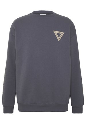 Sweater met rits - dark grey