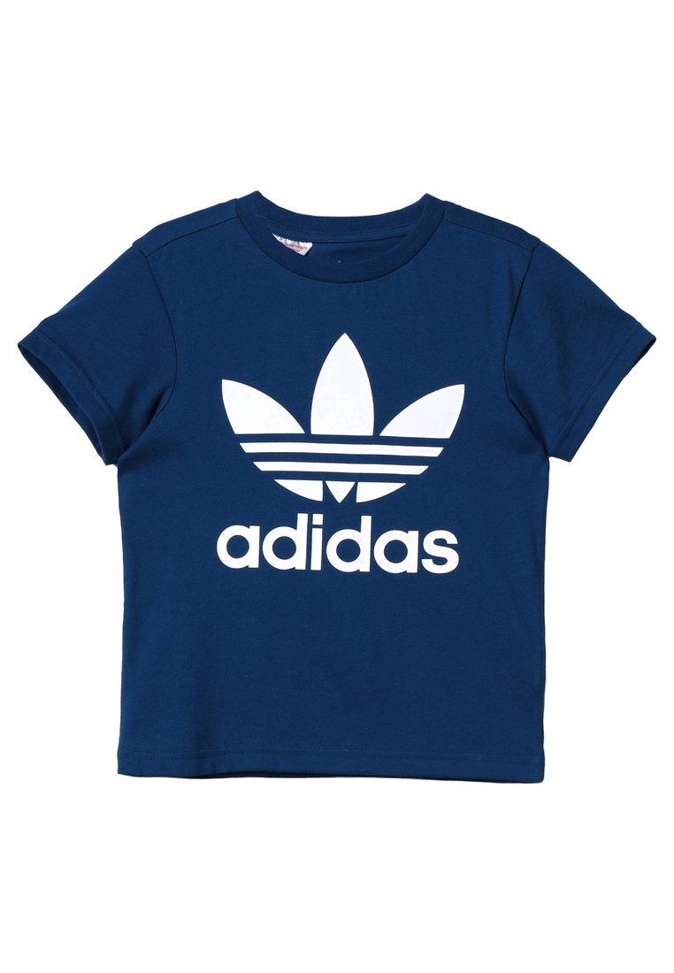 adidas Originals TREFOIL T Shirt print legend marine adidas Originals TREFOIL T Shirt print legend marine