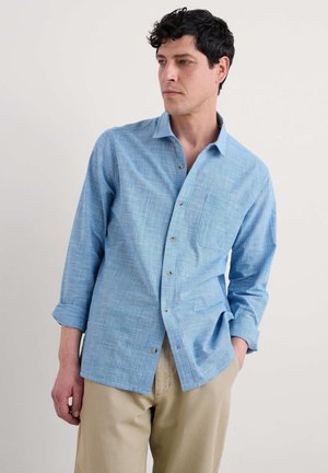 Seasalt Cornwall Shirt - blue forest garden borage