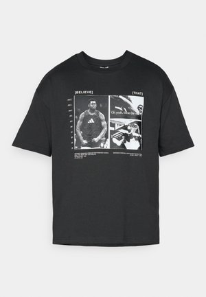 adidas Performance ANTHONY EDWARDS ANTED GFX - T-shirt print - black
