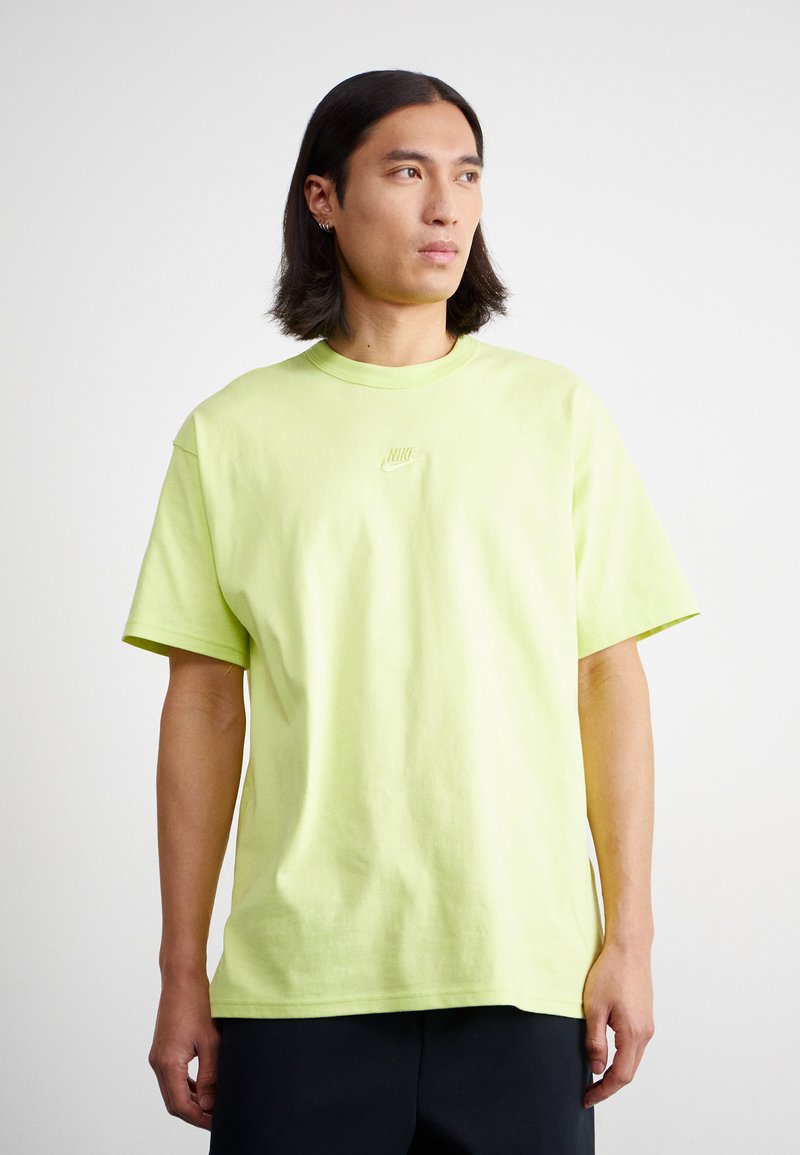 Nike Sportswear - SPORTSWEAR PREMIUM ESSENTIALS - T-shirt basique - light yellow twist, Agrandir
