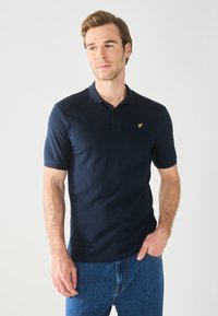 Pier One - SLIM - Polo shirt - sky capain Thumbnail Image 1