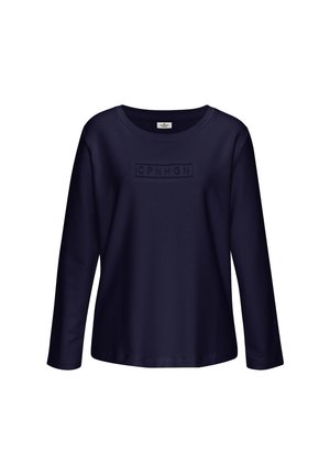 Long sleeved top - dunkelblau