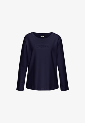 Top dugih rukava - dunkelblau