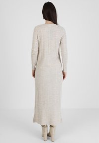 Modanisa CREW NECK  - Shift dress - beige