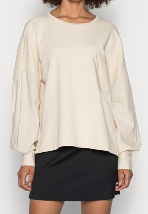 Sweatshirt - beige