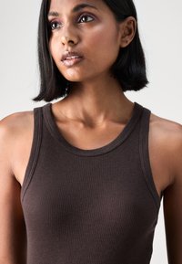 Samsøe Samsøe SONNET TANK  - Top - chocolate torte