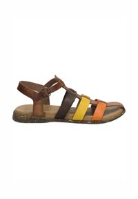 Josef Seibel FABRICIA - Walking sandals - cognac multi