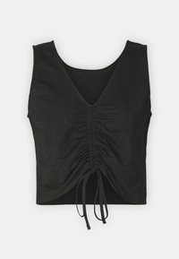 PCKINDA CROPPED - Débardeur - black