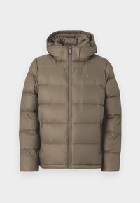 ZIP OFF HOOD - Doudoune - morel