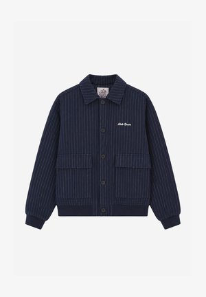 Kaotiko, BELLE EPOQUE STRIPED JACKET - Blouson Bomber - white/navy