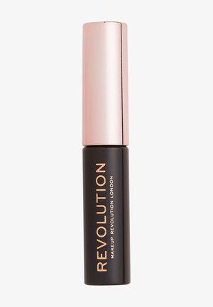 REVOLUTION BROW GEL - Gel sopracciglia - dark brown