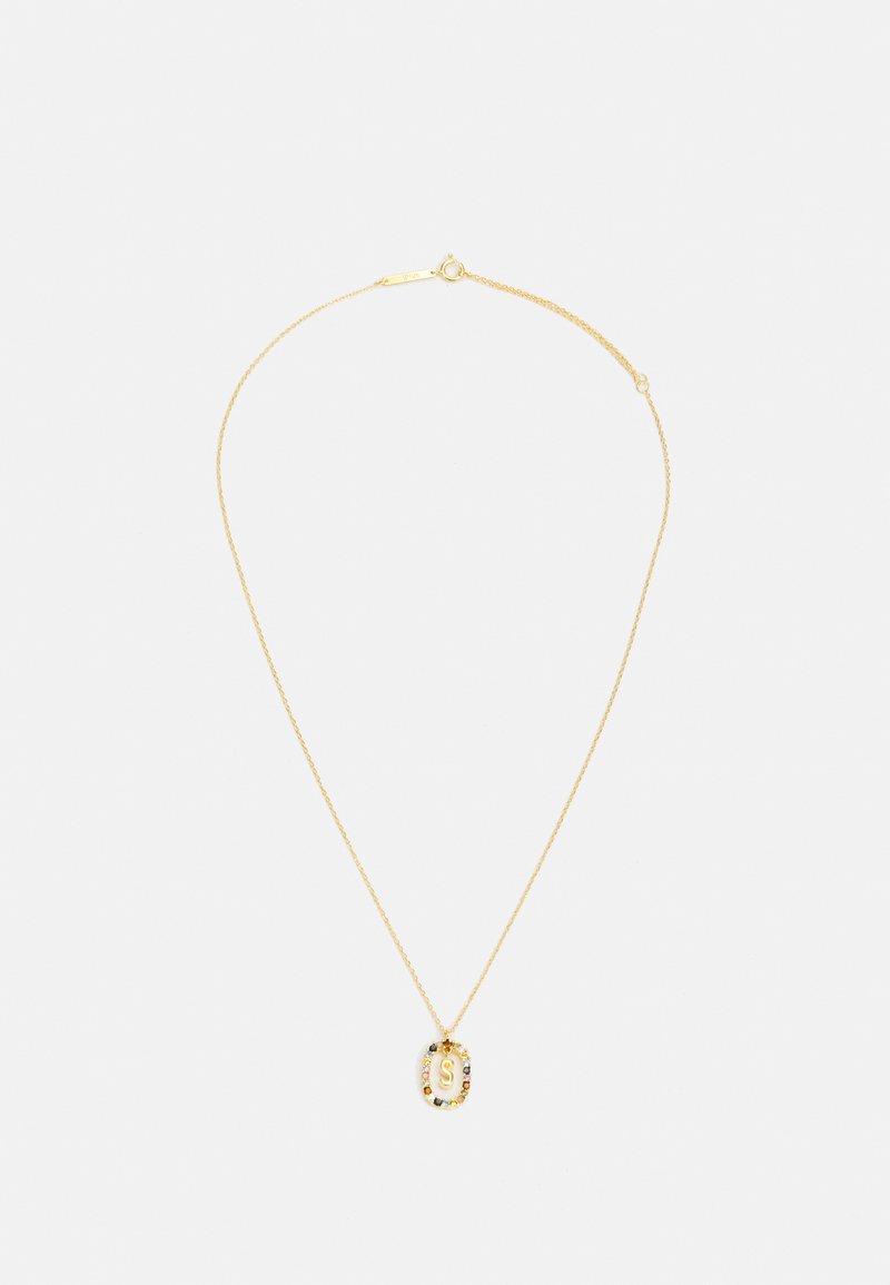PDPAOLA LETTER NECKLACE - Collana - gold-coloured