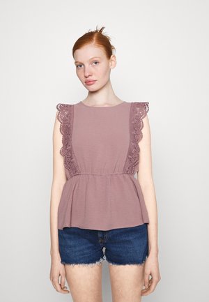 ONLY ONLMETTE LIFE - Μπλούζα - elderberry