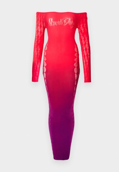Sinead Gorey DIAMOND SEAMLESS DRESS - Φόρεμα ημέρας - red/purple