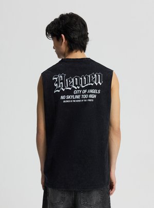 Terranova, T-SHIRT MC STAMPA - Top - antracite
