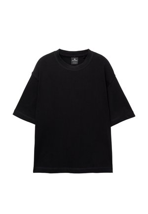 PULL&BEAR T-shirt basic - black