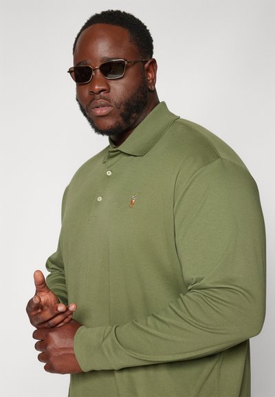 Polo Ralph Lauren Big & Tall SOFT COTTON LONG-SLEEVE POLO SHIRT - Poloshirt - garden trail