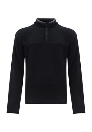 UNISEX SNAP-BORMIO - Felpa in pile - noir