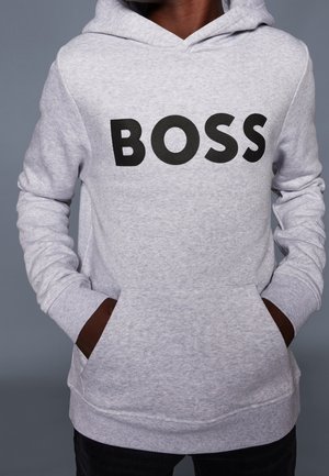 Sweat à capuche - gris chine