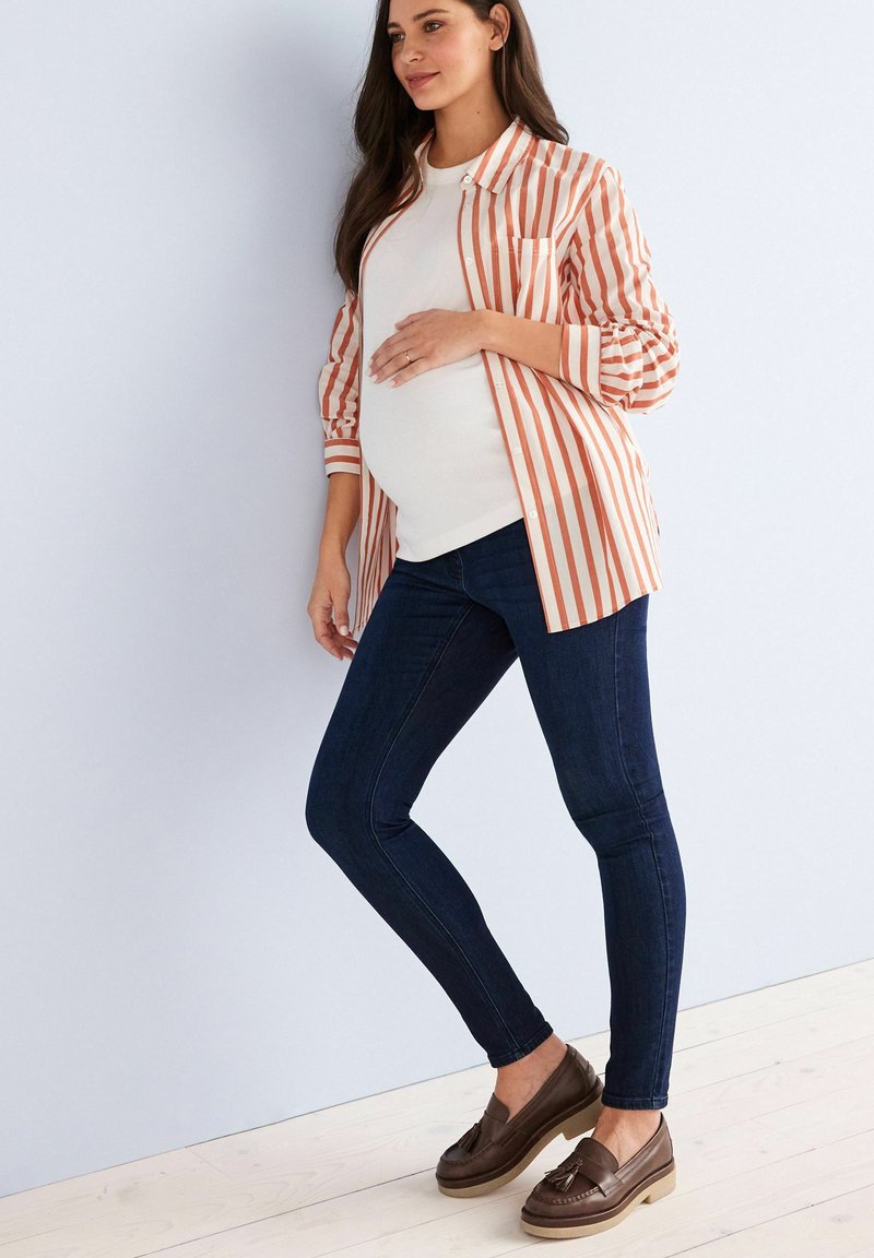 Next MATERNITY STANDARD - Uske traperice - dark blue