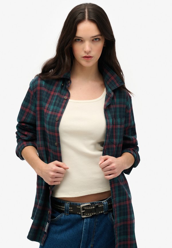 VINTAGE CHECK  - Hemdbluse