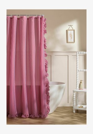 Next, REGULAR FIT - FRILL SHOWER CURTAIN UNISEX - Duschvorhang - pink cream