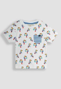 JoJo Maman Bébé 2-PACK REGULAR FIT - Lihtne T-särk - white toucan